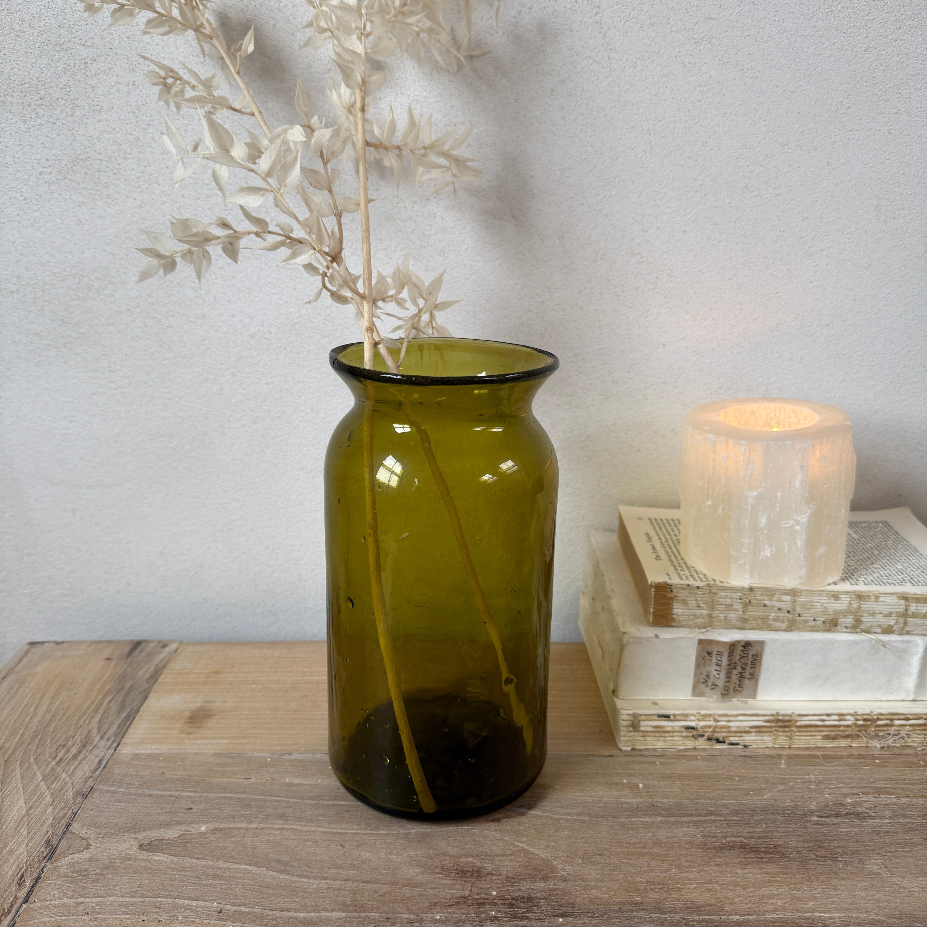 Hand Blown Glass Vase