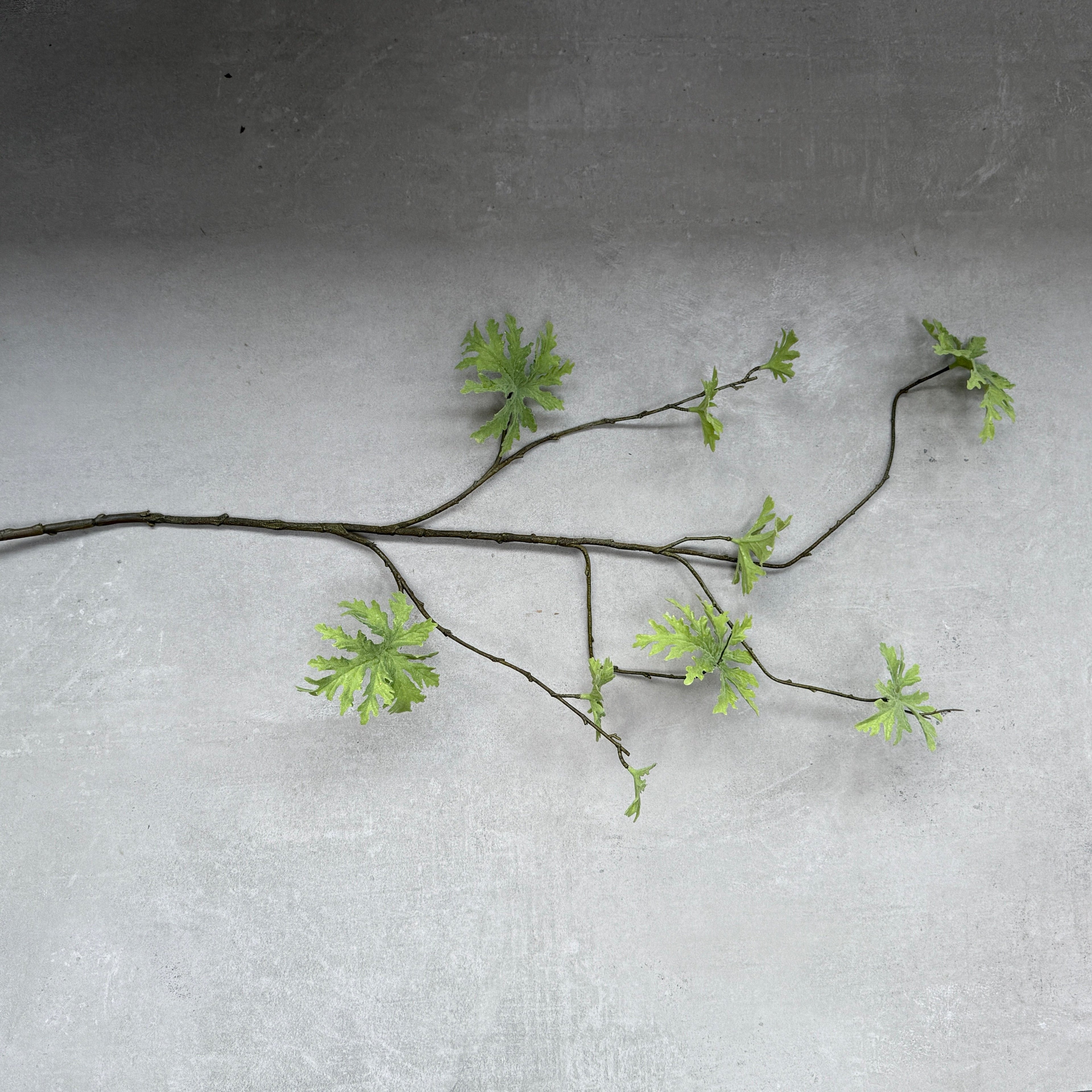 Faux Geranium Pelargonium spray 117cm